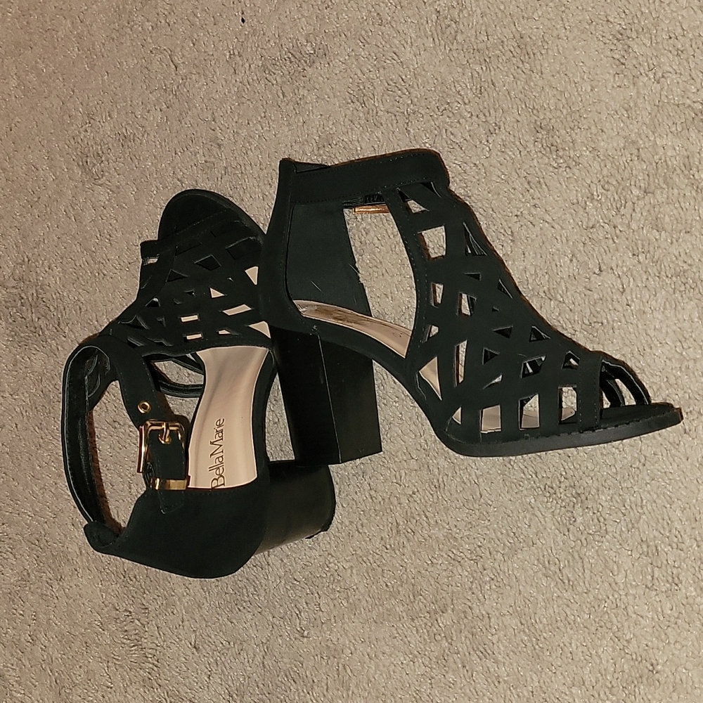 BellaMarie black heels